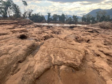 Rio Jacuí em junho de 2024